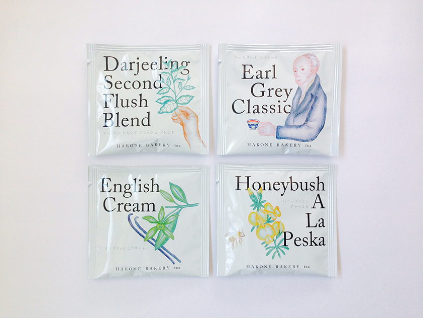 HAKONE BAKERY tea／BRANDING